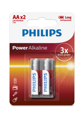 OEM Long Life Power Alkaline Battery AA Long Lasting IEC Approved