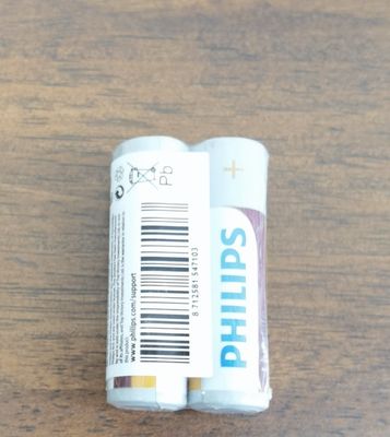 R6L2F/97 Philips 1.5V Carbon Zinc AA Battery Non Rechargeable