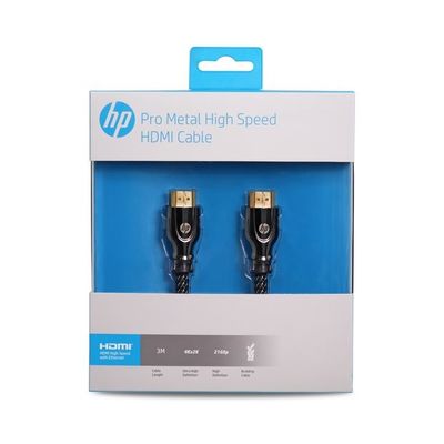 ABS Shell HP Ultra Hd Hdmi Cable 1.5m Support PS4 3D 8K Male To Male