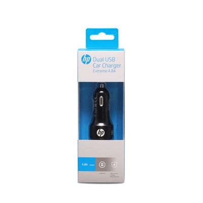 4.8A Hight Power Dual USB HP Car Charger Over Voltage Protection
