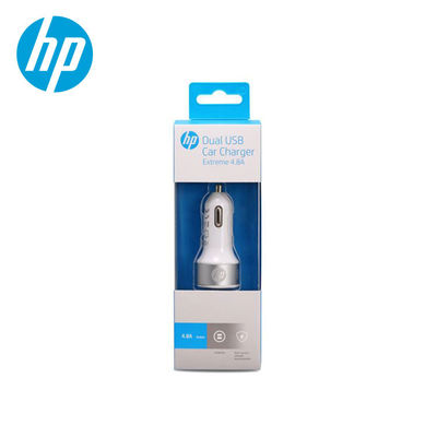 PC Fireproof Material 4.8A Fast Usb Car Charger Over Current Protection