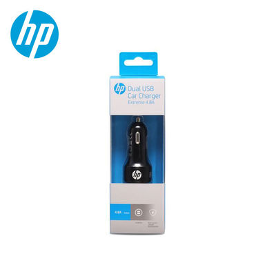 PC Fireproof Material 4.8A Fast Usb Car Charger Over Current Protection