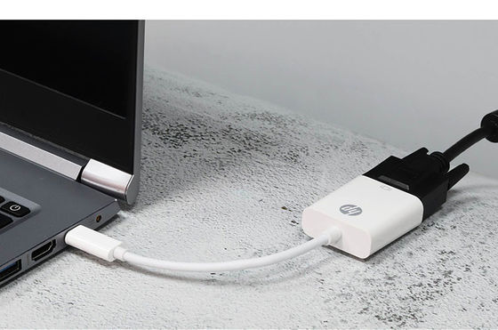 1080P 4k HP USB HDMI Adapter Type C To VGA Cable Hot Swap Design