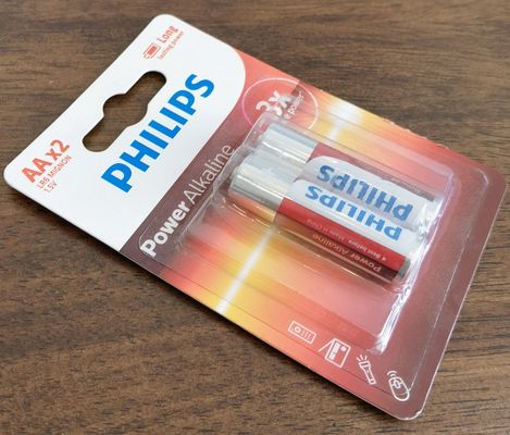 耐久性9Vのアルカリ電池-20C-25Cの保管温度